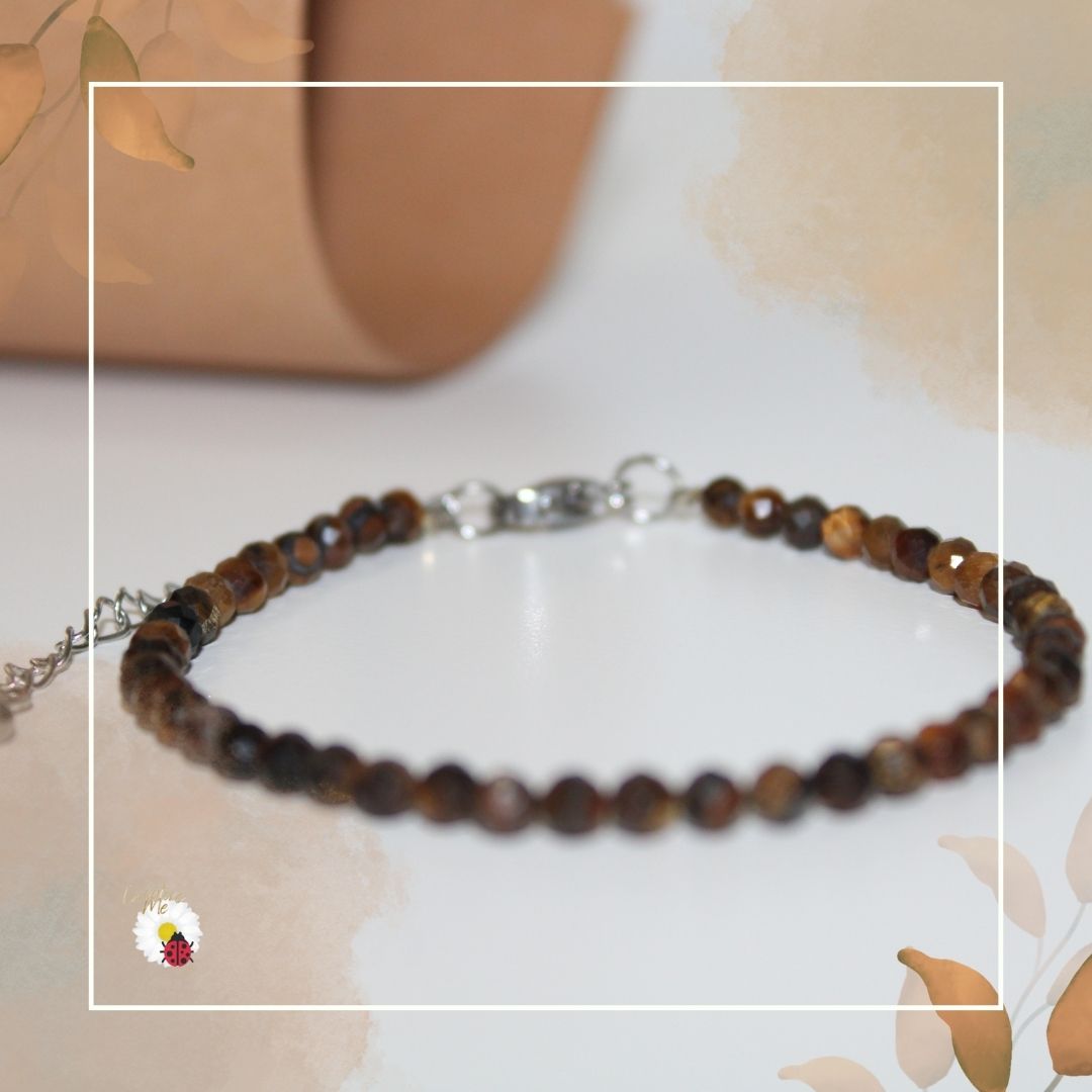 Pulseira- Olho de Tigre