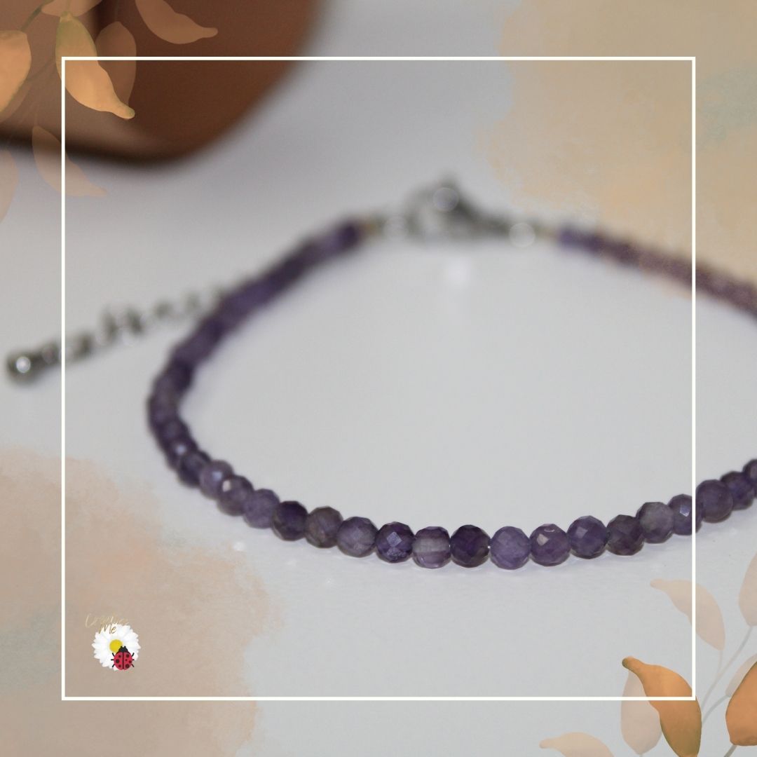 Pulseira- Ametista