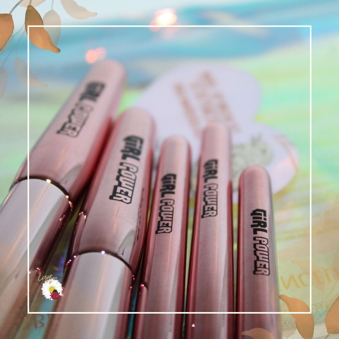 Conjunto de 5 Pincéis de Maquilhagem – Girl Power