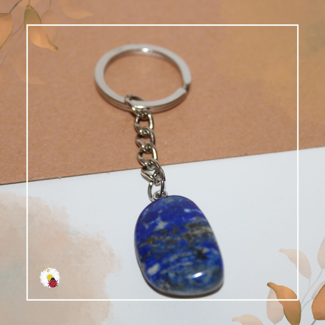 Porta-chaves Cristal Lápis-Lazúli