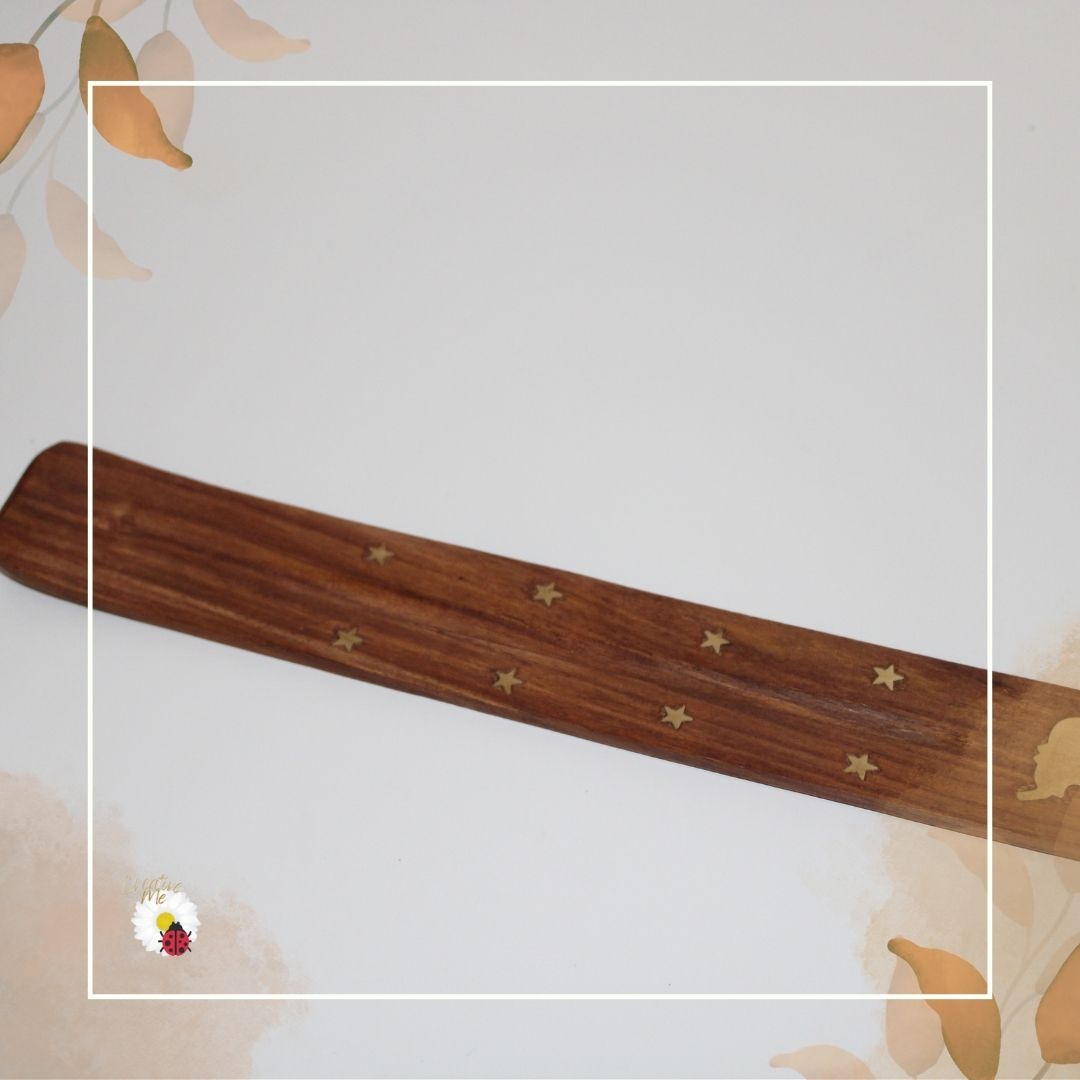 Queimador de Incenso em Madeira