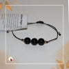 Pulseiras Fio Obsidiana Negra