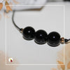 Pulseiras Fio Obsidiana Negra