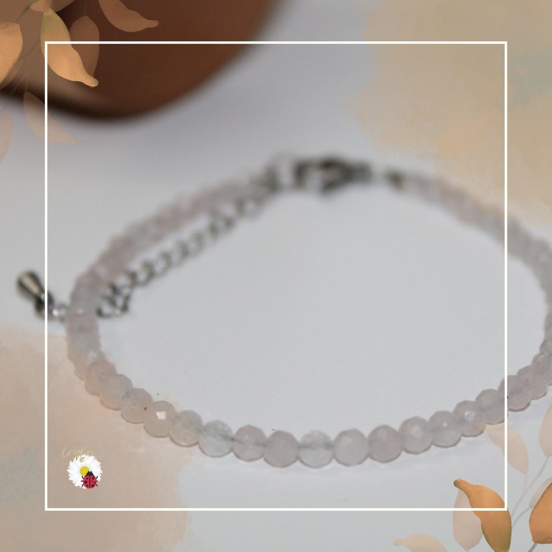 Pulseira- Quartzo Rosa