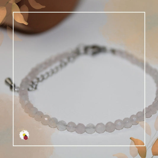 Pulseira- Quartzo Rosa
