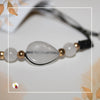 Pulseira Fio com Quartzo Cristal