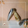 Brincos Gota Dourado & Prateado