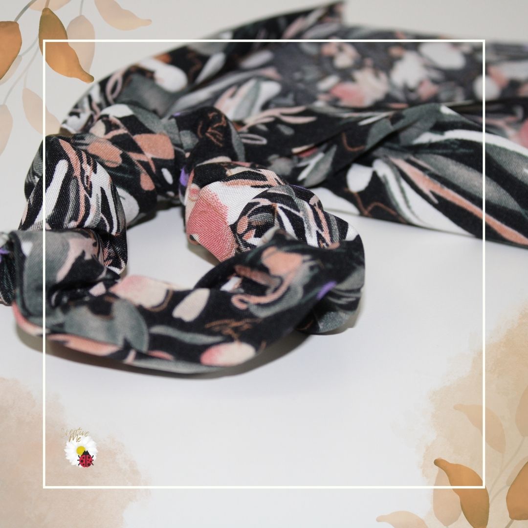 Scrunchies com Lenço / Xuxus Premium