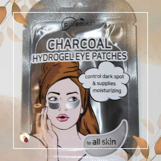 Máscara de Olheiras – Charcoal Hydrogel Eye Patches