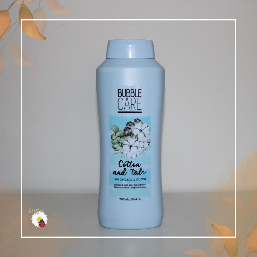 Bubble Care – Gel de Banho Algodão e Talco