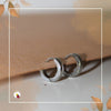 Mini Argolas Prateadas