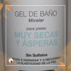 Gel de Banho para Peles Muito Secas e Ásperas
