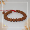 🌿 Pulseira Rudraksha Natural