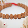🌿 Pulseira Rudraksha Natural