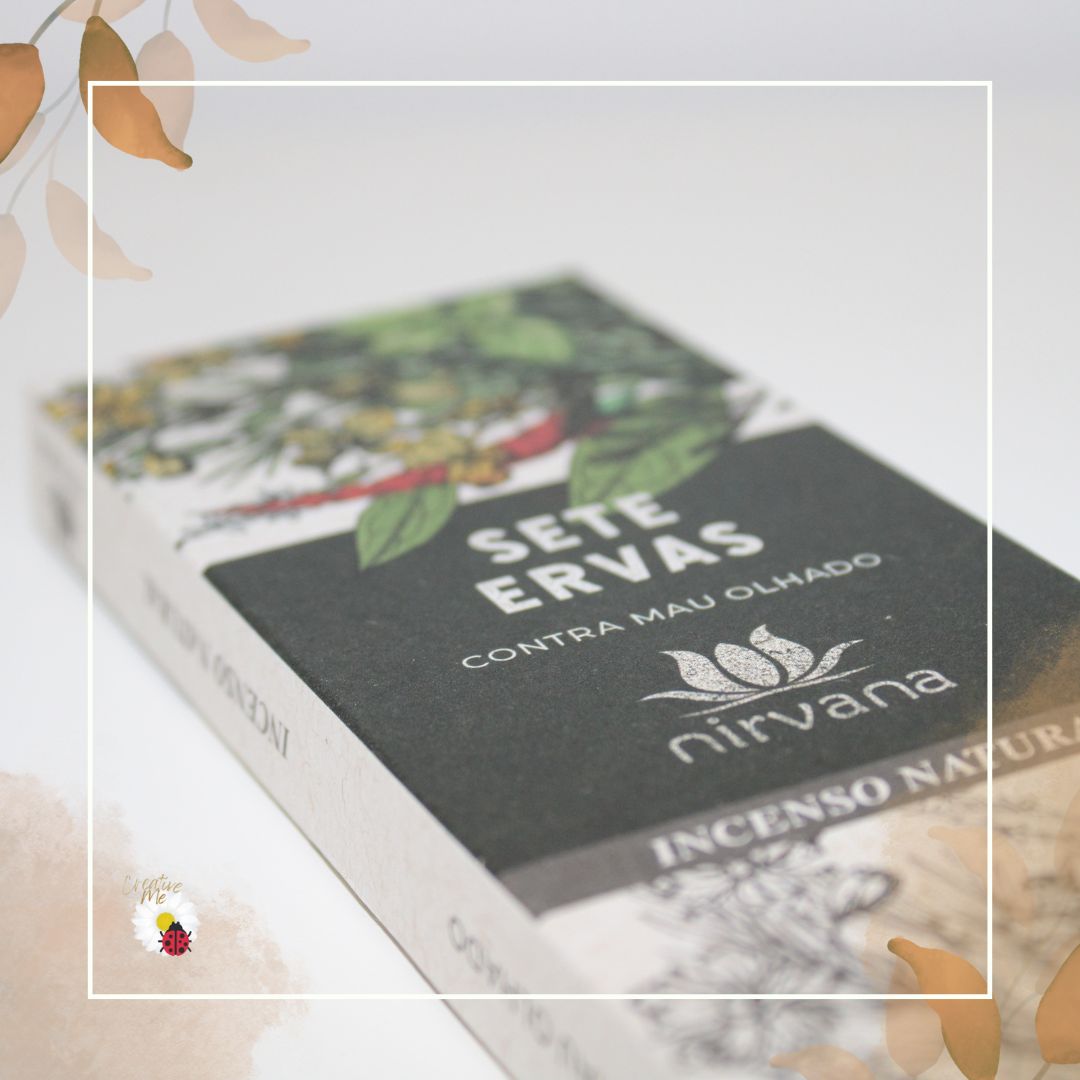 Incenso Natural de 7 Ervas – Nirvana (Contra Mau Olhado)
