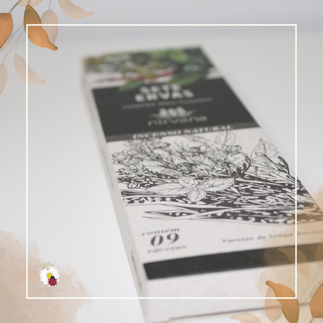 Incenso Natural de 7 Ervas – Nirvana (Contra Mau Olhado)