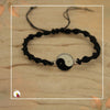 ⚖️ Linha Him & Her - Pulseira Yin Yang + Lipgloss