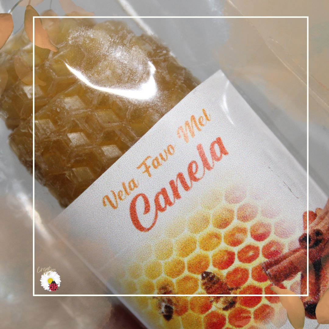 Vela de Mel e Canela – Prosperidade e Abundância