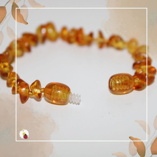 Pulseira de Âmbar para Crianças