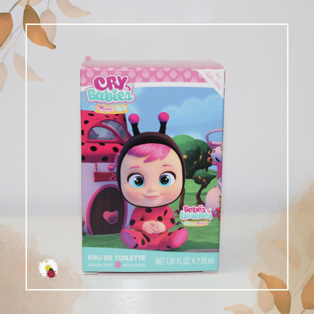 Cry Babies – Eau de Toilette Ladybug 🐞✨- para os mais pequenos - Por encomenda