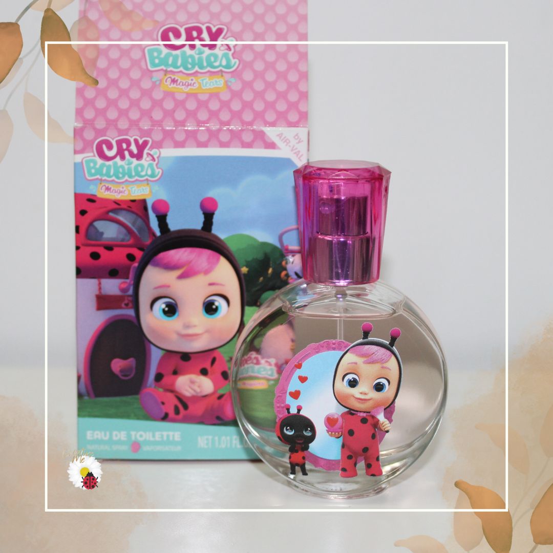 Cry Babies – Eau de Toilette Ladybug 🐞✨- para os mais pequenos - Por encomenda
