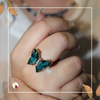 Anel Borboleta Azul