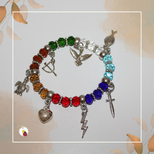 Pulseira das 7 Linhas dos Orixás