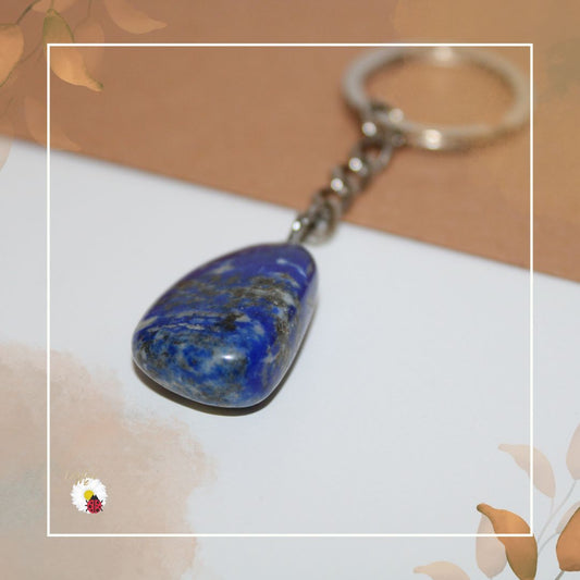 Porta-chaves Cristal Lápis-Lazúli