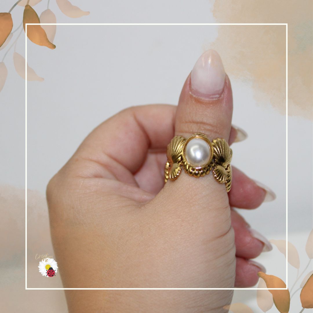 Dourado Luxo (Anéis de Aço Dourados)