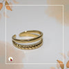 Dourado Luxo (Anéis de Aço Dourados)