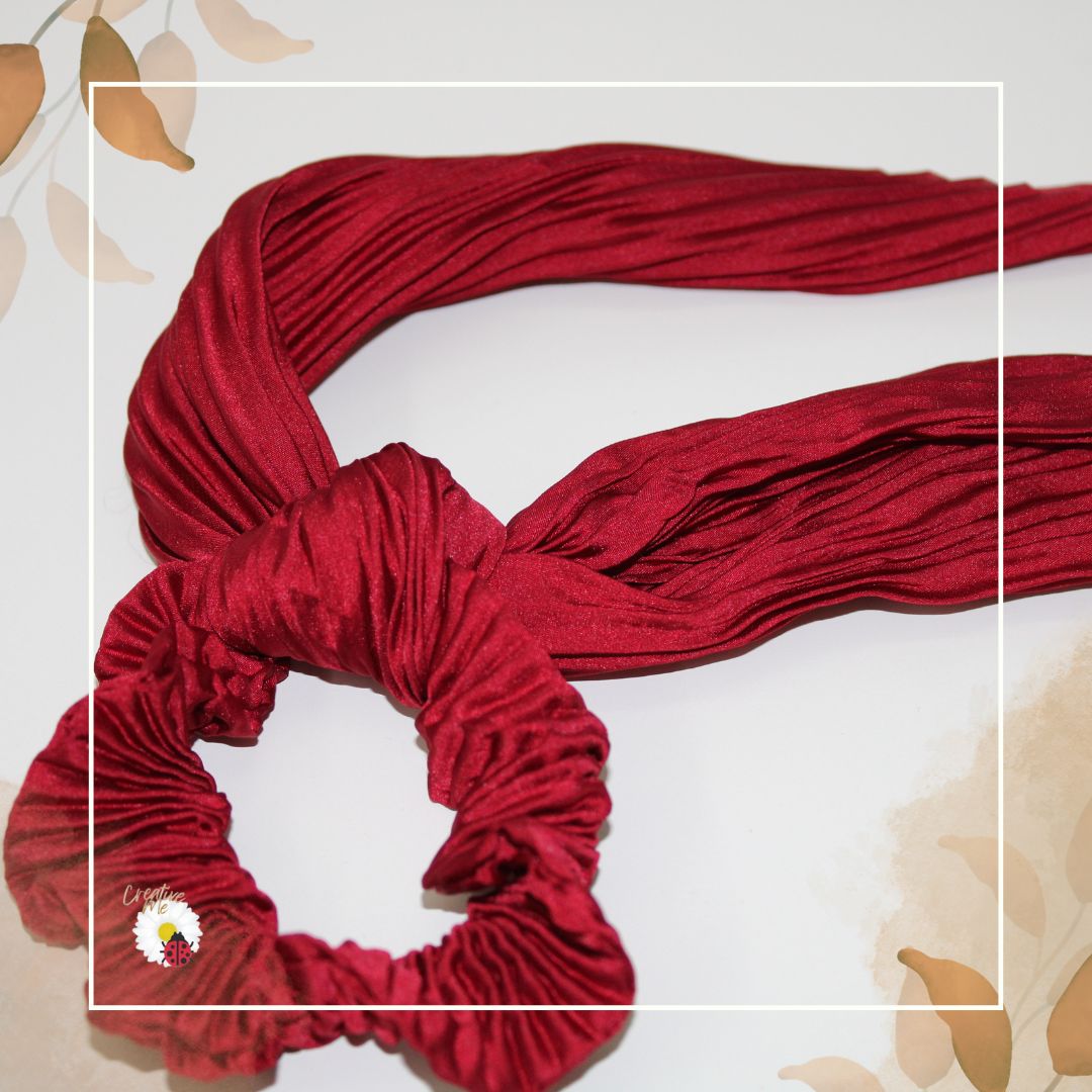 Scrunchies com Lenço / Xuxus Premium